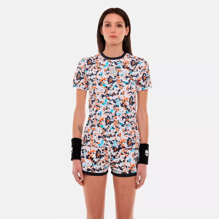 HYDROGEN women's camo pixel tech t-shirt