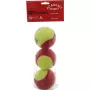Pack of 3 TRETORN academy red balls