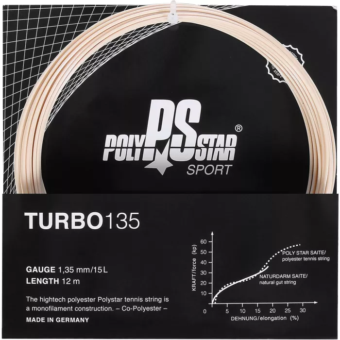 POLYSTAR turbo tenisa stīga (12 metri)