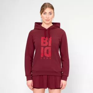 BIDI BADU women's protected leafs chill hooded sweatshirt