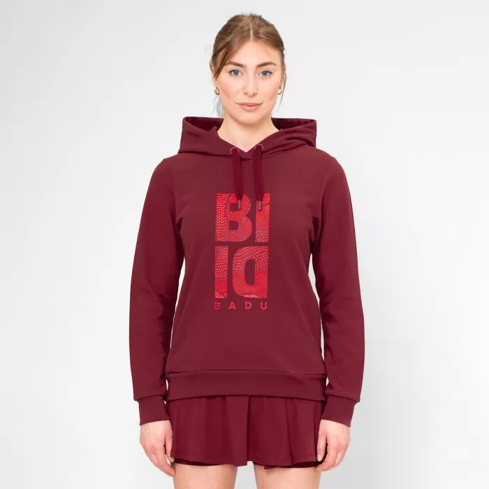 BIDI BADU women's protected leafs chill hooded sweatshirt