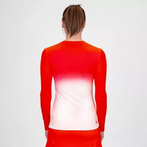 Women's BIDI BADU crew gradiant long sleeve t-shirt