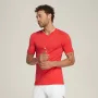WILSON  seamless zip henley series 2.0 t-shirt
