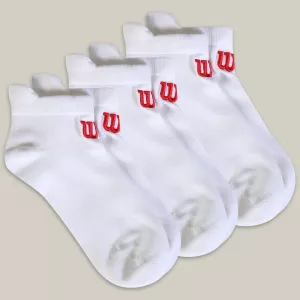 3 paires de chaussettes WILSON (low)