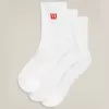 3 paires de chaussettes WILSON (ankle)