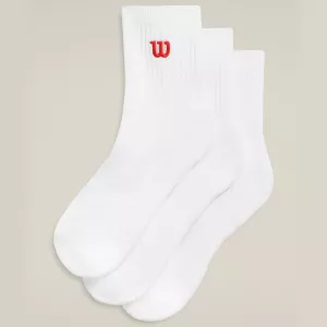 3 paires de chaussettes WILSON (ankle)