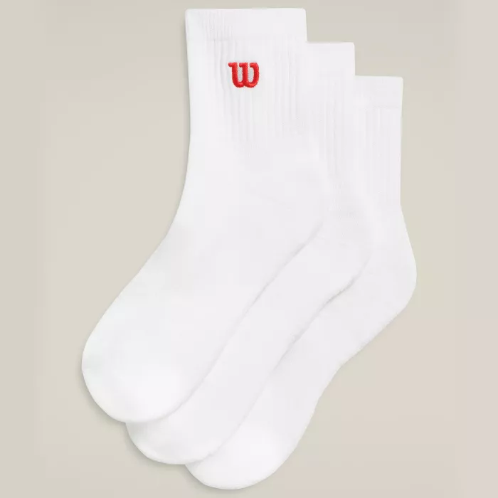 3 paires de chaussettes WILSON (ankle)