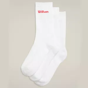 3 paires de chaussettes WILSON (mid)