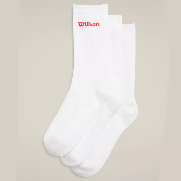 3 paires de chaussettes WILSON (mid)