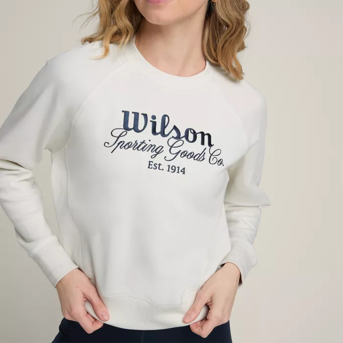 Women's WILSON sideline crew sweater