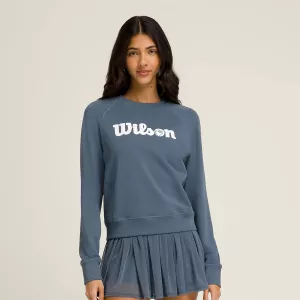 Sweat WILSON femme sideline crew