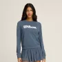 Sweat WILSON femme sideline crew