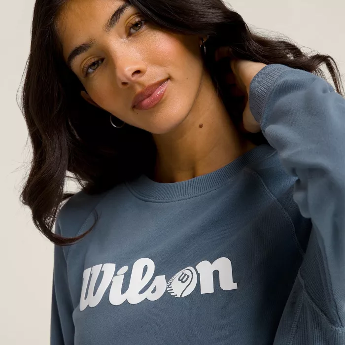 Sweat WILSON femme sideline crew