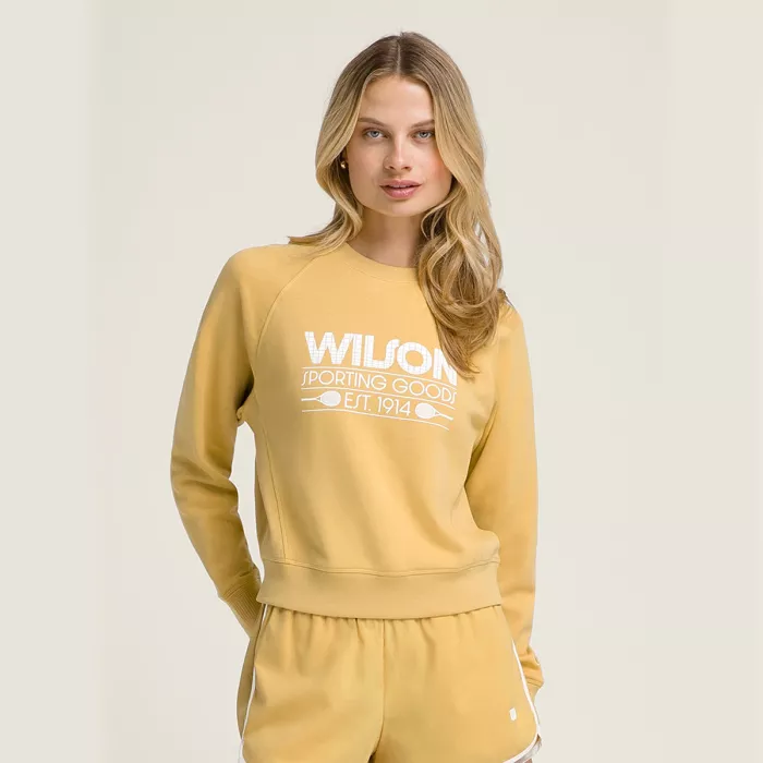 Sweat femme WILSON sideline crew