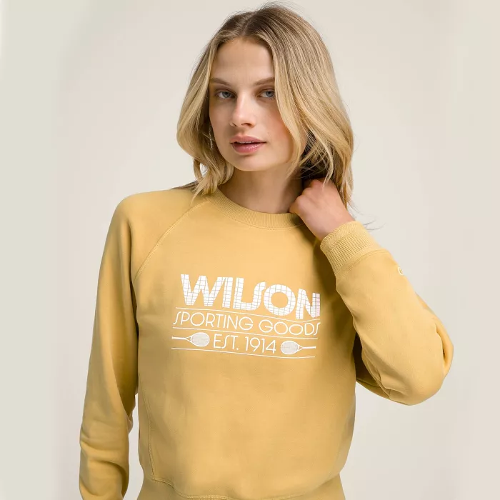 Sweat femme WILSON sideline crew