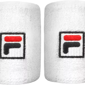 Pair of FILA osten wristbands