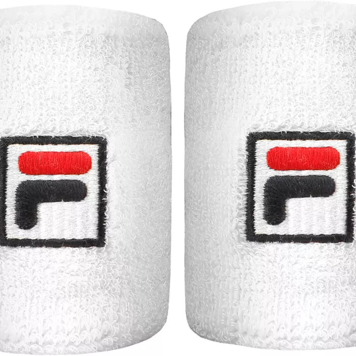 Pair of FILA osten wristbands
